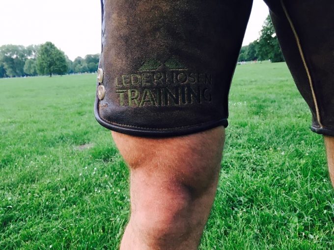 Lederhosentraining