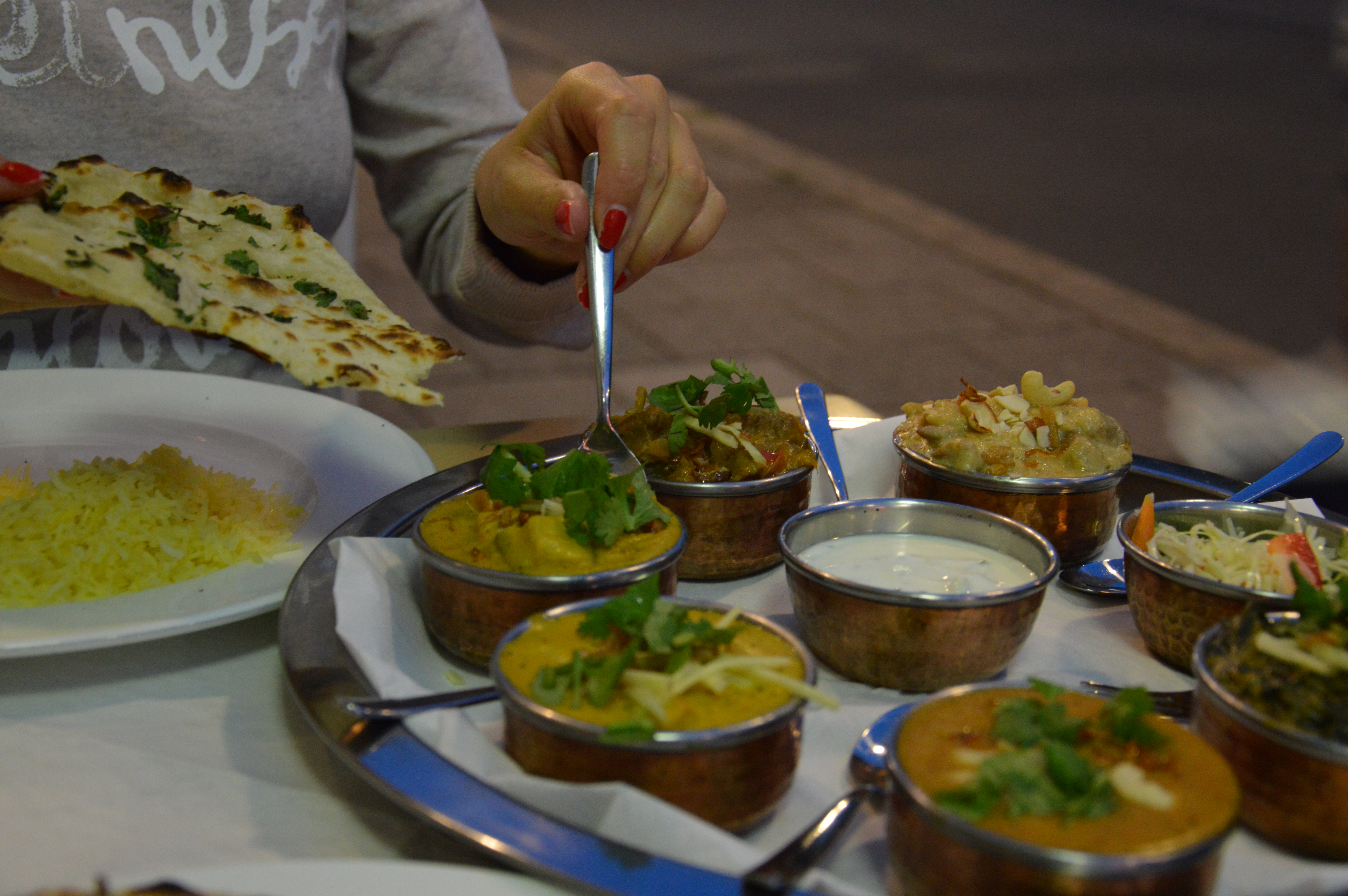 Indisch essen im Mataji's Kitchen Mit Vergnügen München