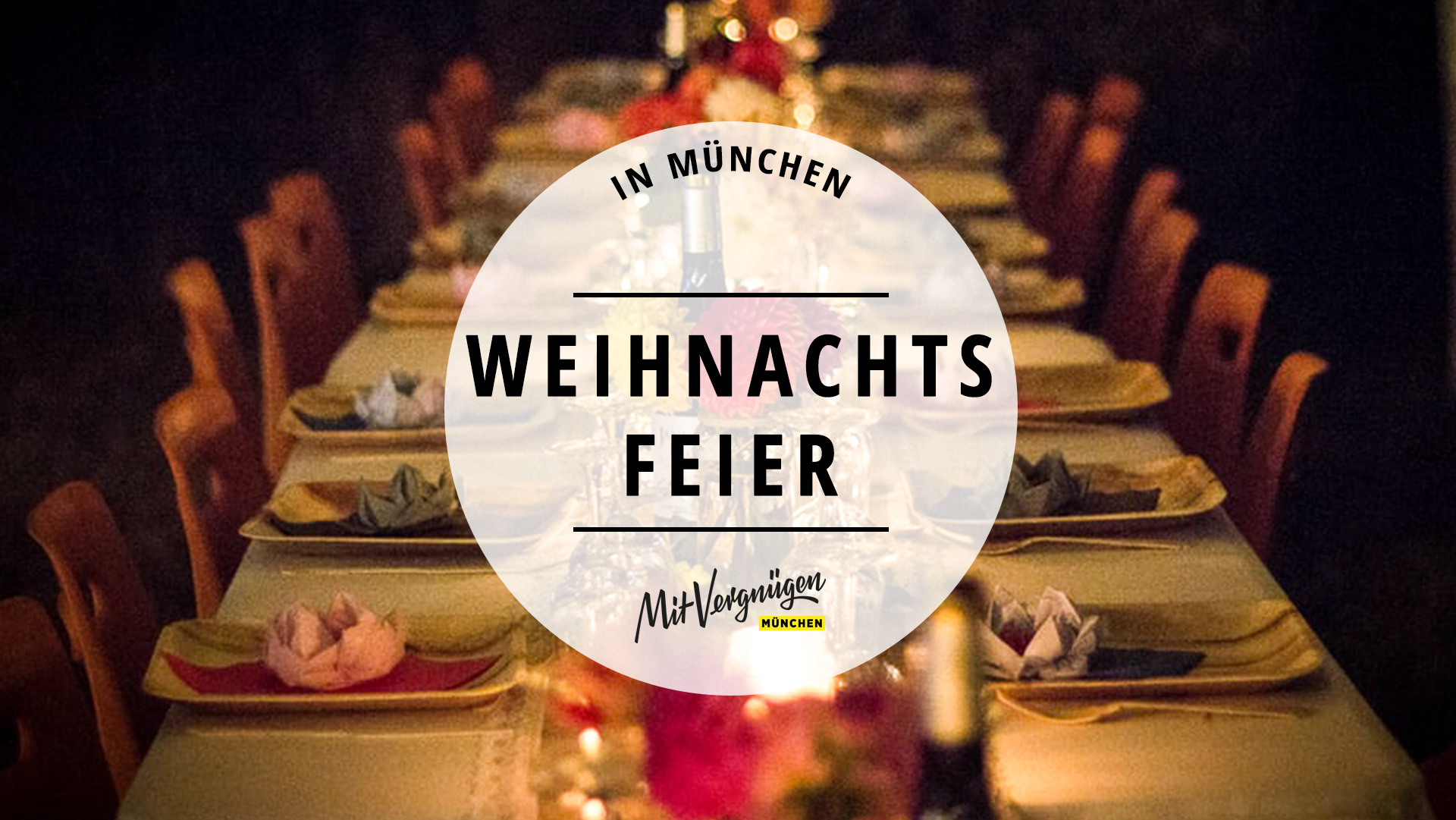 11 Orte in München für eine richtig gute Weihnachtsfeier Mit