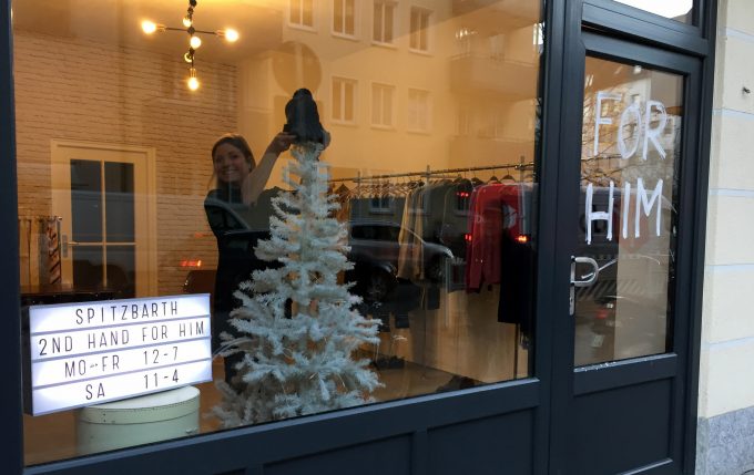 Second Hand Mode für Männer bei Spitzbarth in der Schellingstraße