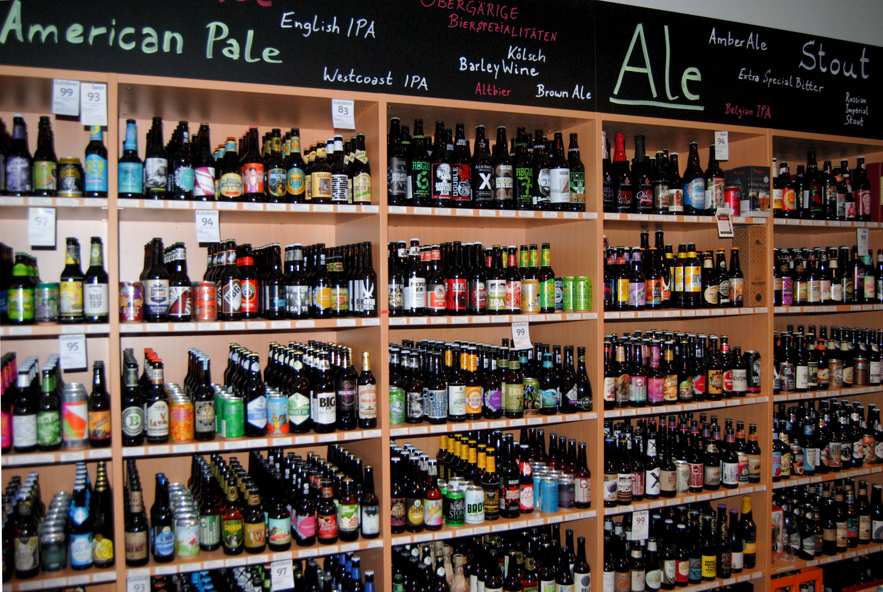 Jede Menge Bier entdecken im Biervana Mit Vergnügen München