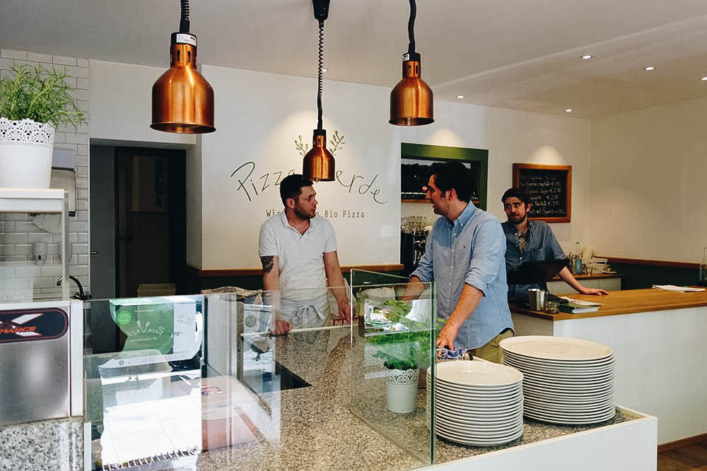 Alles Bio bei Pizza Verde in Neuhausen