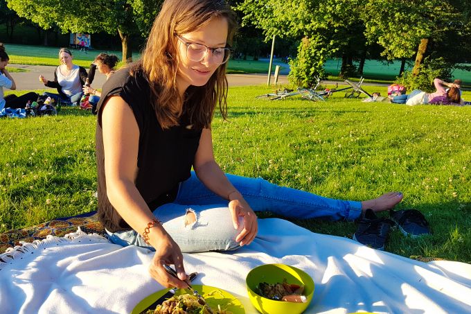 Deliveroo Park Picknick