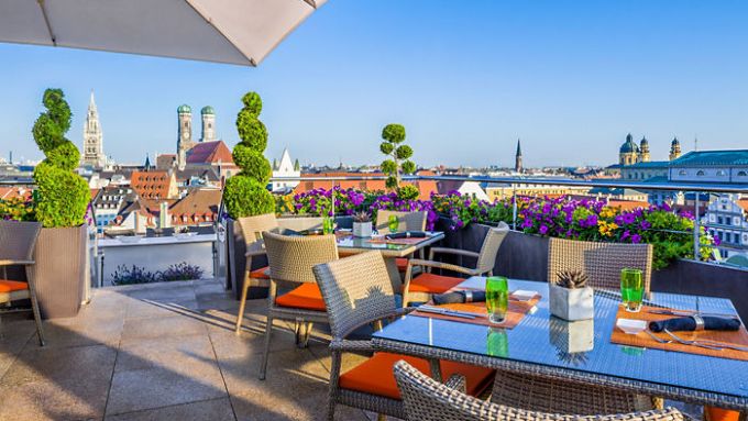 Mandarin Oriental Dachterrasse