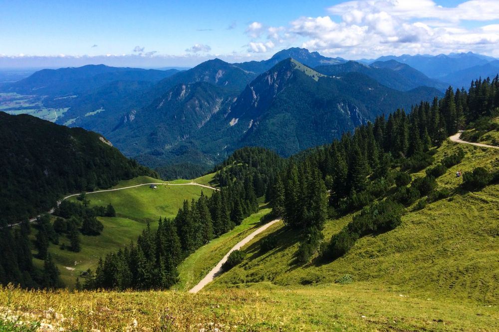 Ausflugsvernügen: Wandern auf den Herzogstand am Walchensee