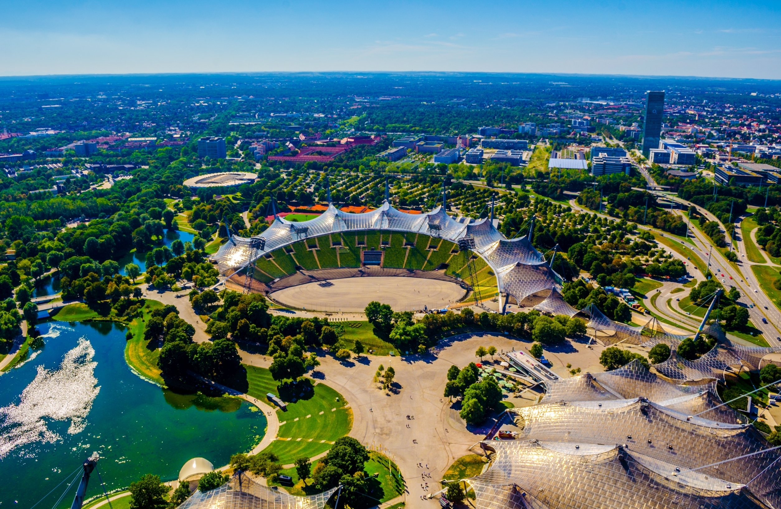 Olympiapark / Speaking of events, the proposed center for summer in the