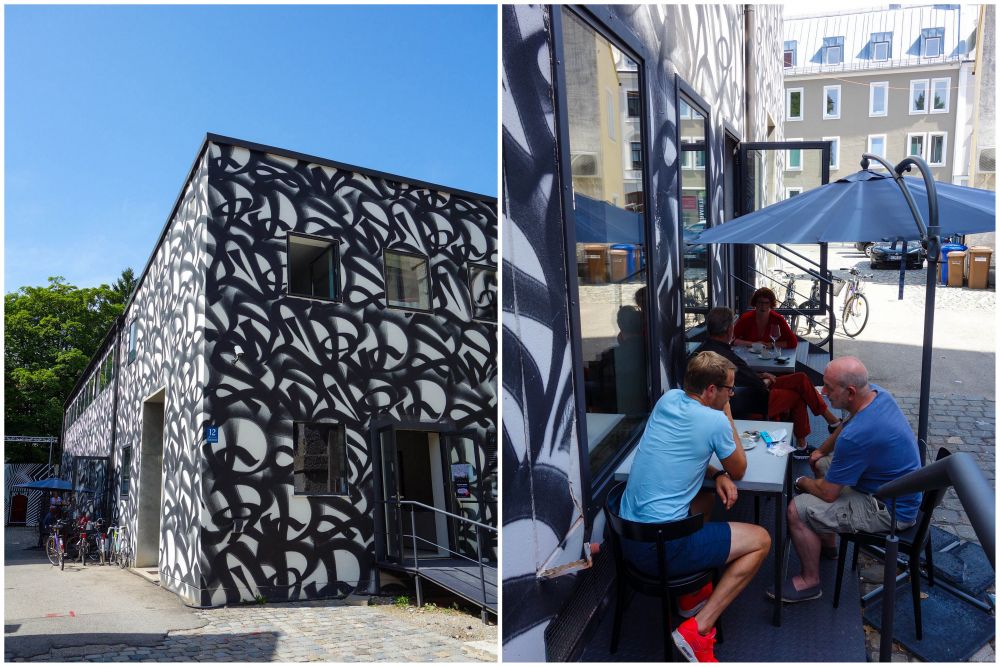 Lecker essen im Mural und Streetart gucken im Muca