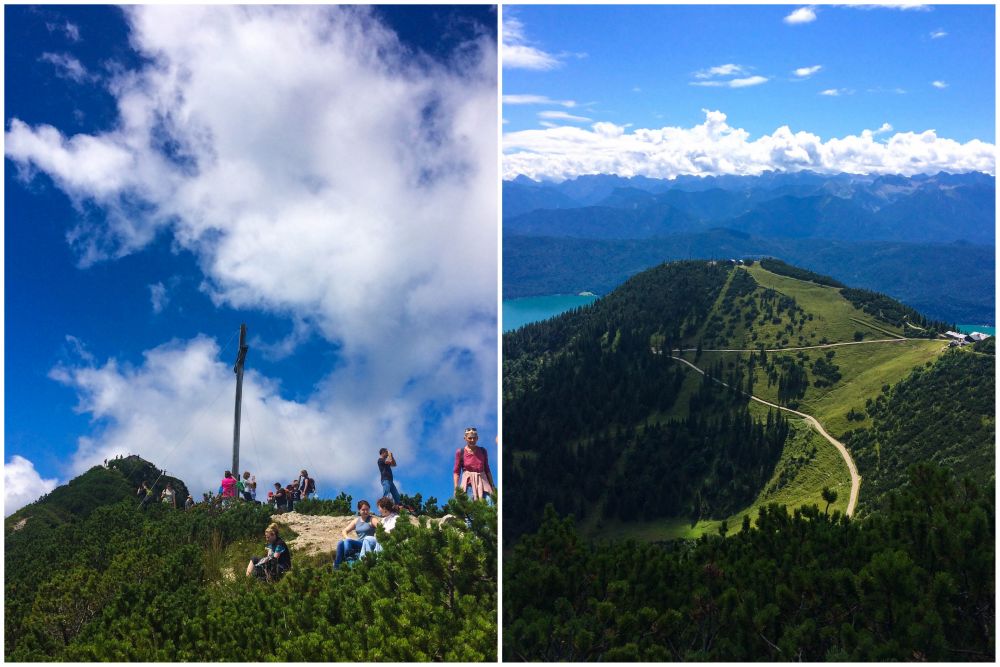 Ausflugsvernügen: Wandern auf den Herzogstand am Walchensee