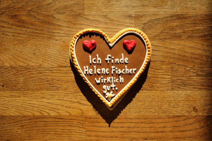ehrliche Lebkuchenherzen