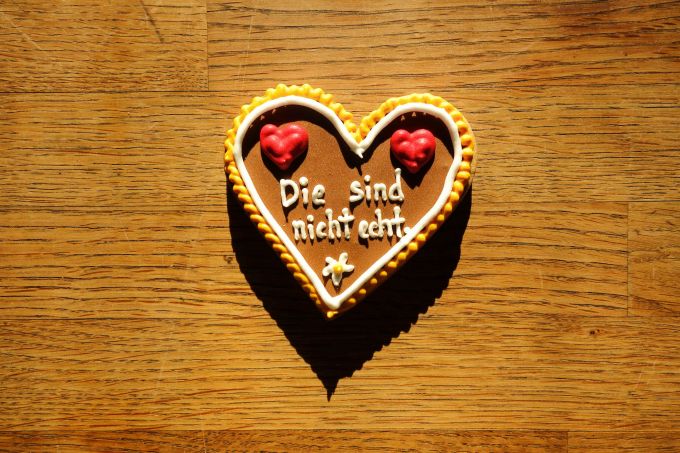 ehrliche Lebkuchenherzen