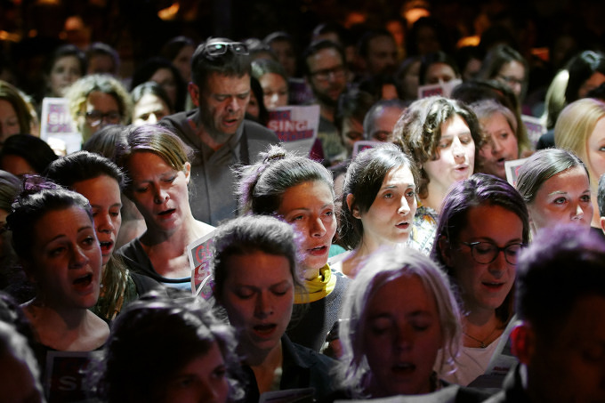 Go Sing Choir & Münchner Kneipenchor: Die Stadt ist voll im Gesangsfieber