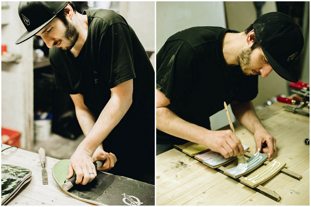 Kleine geile Firmen Skateboardcreations