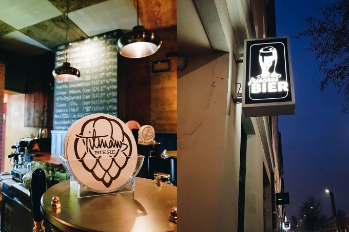 Frisches Bier Tanzvergnügen