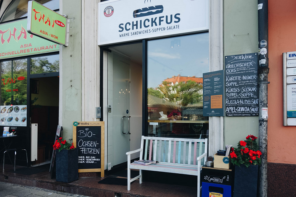 Bio-Ochse und Thai-Ziege: Sandwiches im Schickfus am Viktualienmarkt