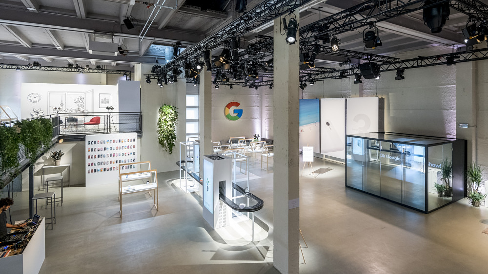 Workshops & intelligente Fotobox: Das Google Pixel Studio in München