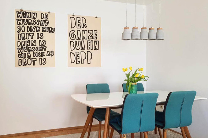 Der Butter Poster Mixen
