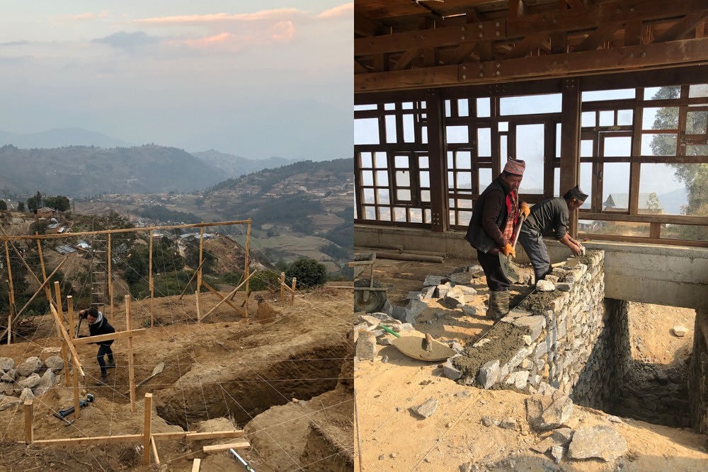 Architektur für einen guten Zweck – junge Münchner bauen Häuser in Nepal