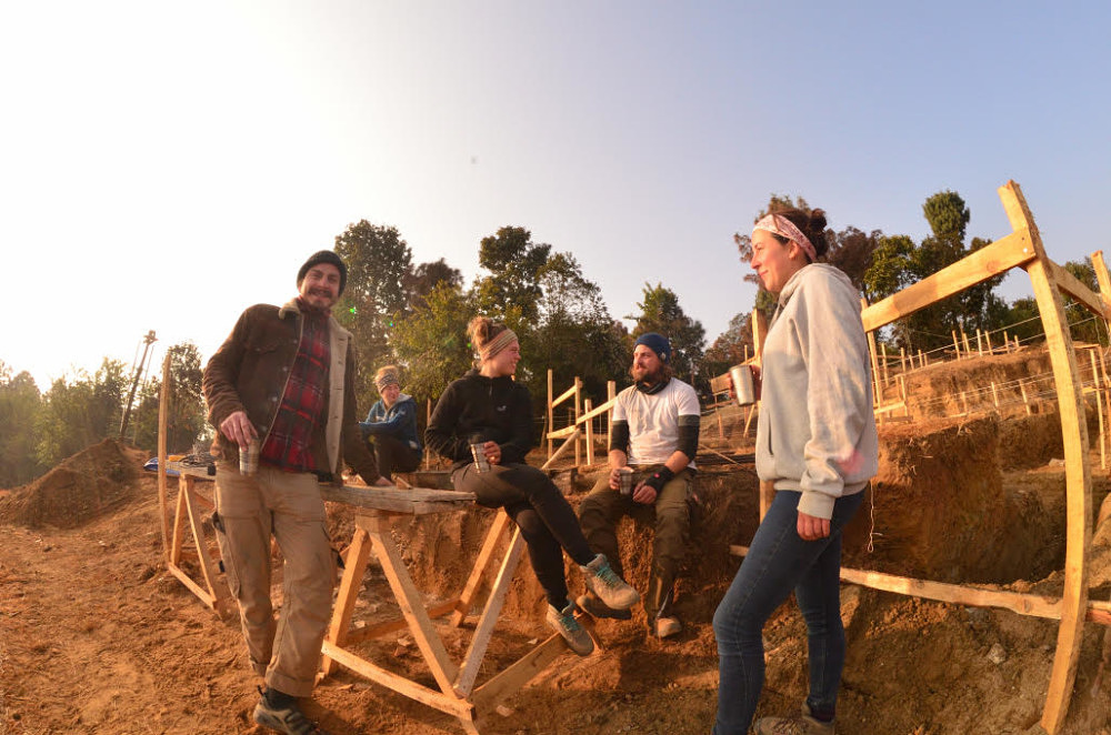 Architektur für einen guten Zweck – junge Münchner bauen Häuser in Nepal