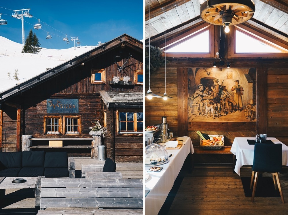 Ausflugsvergnügen: Auf 1946 Meter Höhe im Chalet Stern übernachten