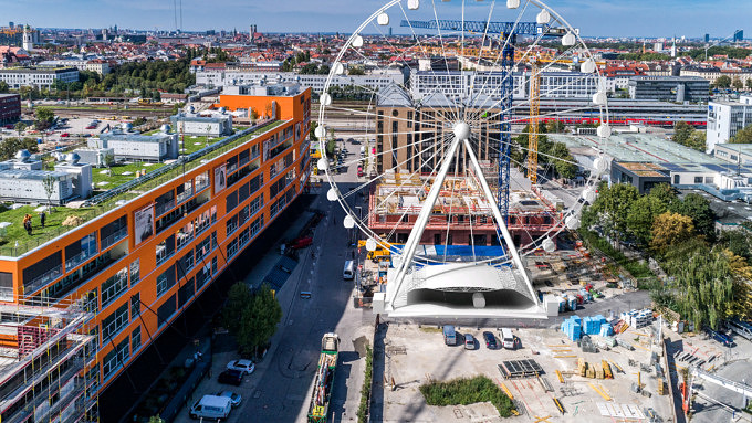 Hi-Sky München: Das Werksviertel bekommt ein gigantisches Riesenrad