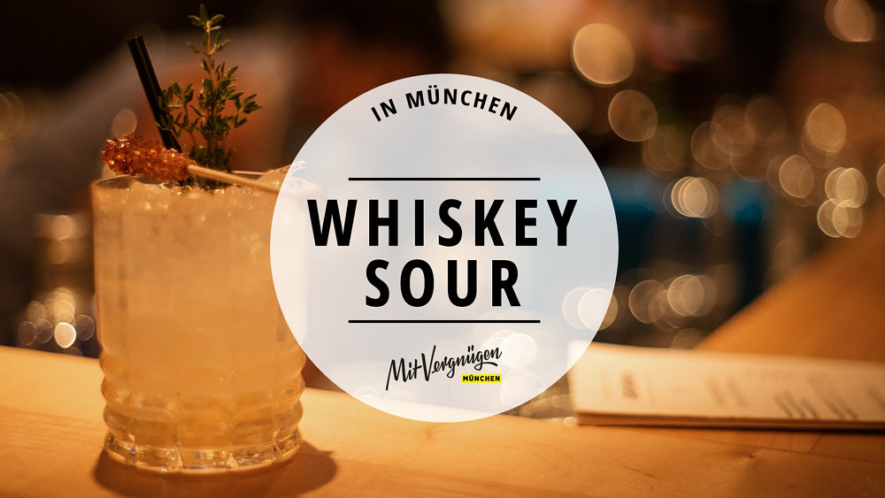 11 Bars in München, in denen du famosen Whiskey Sour trinken kannst