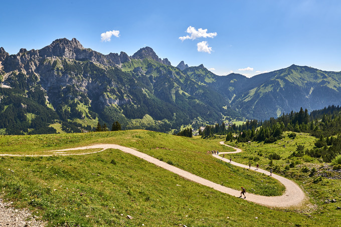Wandern, klettern, rennradeln: Sportlich unterwegs im Tannheimer Tal