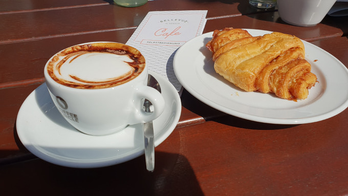 Franzbrötchen Cafés Bellevue di Monaco