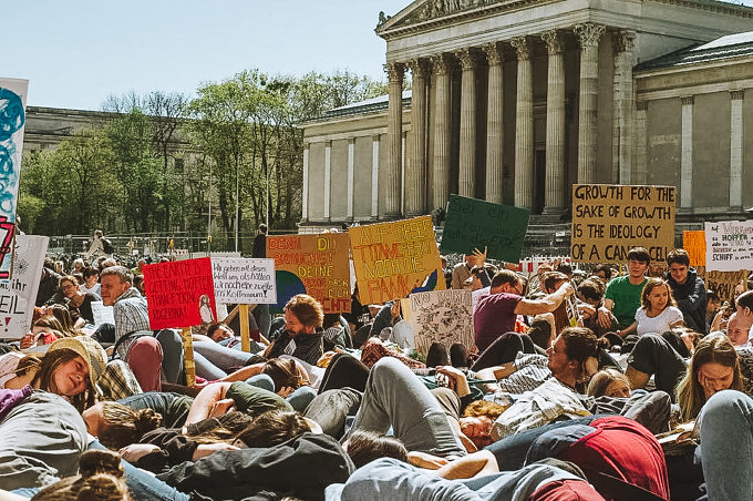 Initiative klimafreundliche Extinction Rebelion