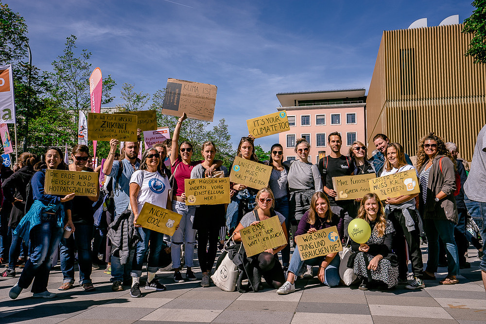 Klimademo Globaler Klimastreik Königsplatz