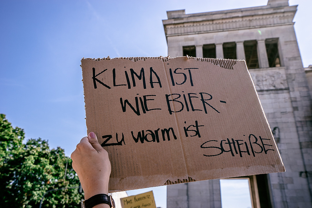 Klimademo Globaler Klimastreik Königsplatz