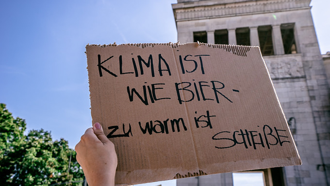 Klimademo Globaler Klimastreik Königsplatz