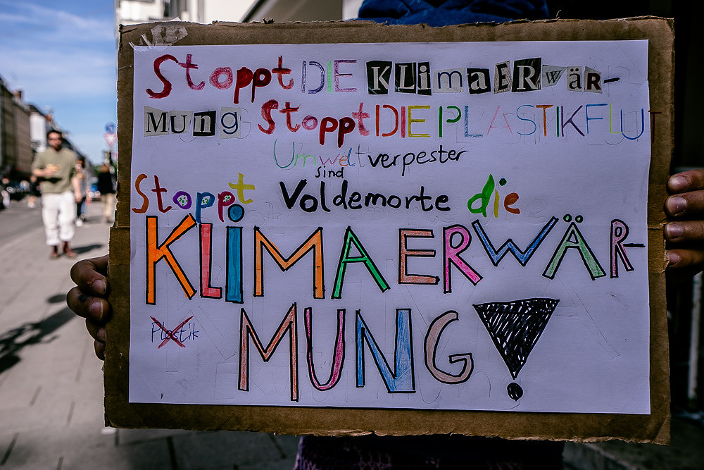 Klimademo Globaler Klimastreik Königsplatz