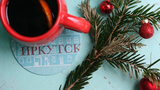 Salon Irkutsk Glühgin Weihnachten