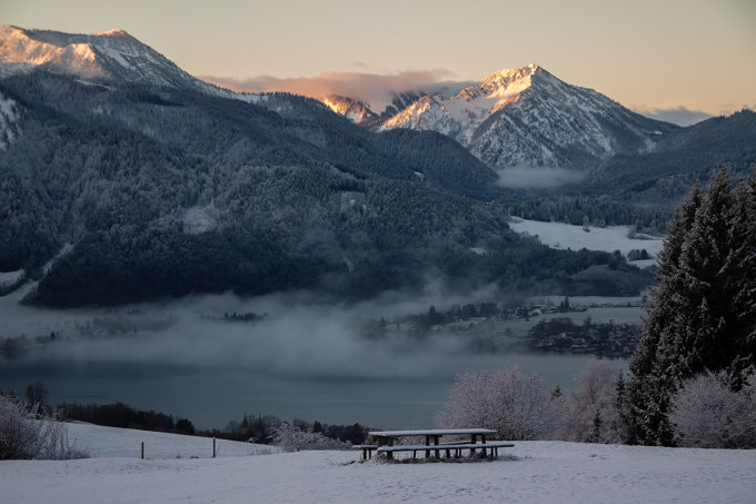 Tegernsee Berge Winter