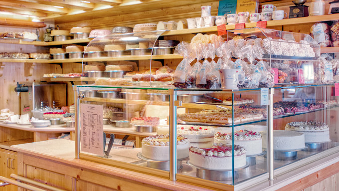 Winklstueberl Kuchentheke
