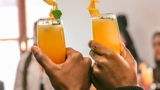 Mimosa Orangensaft Sekt