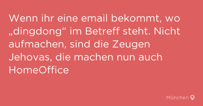 Jodel Corona