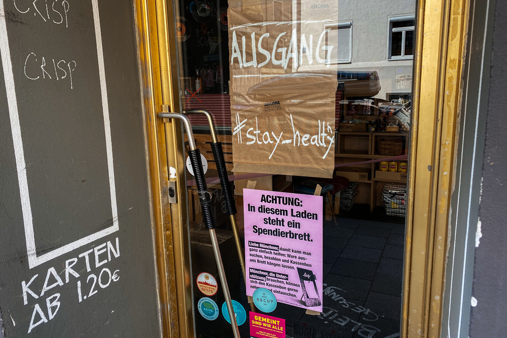 hey Spendierbrett Brot am Haken