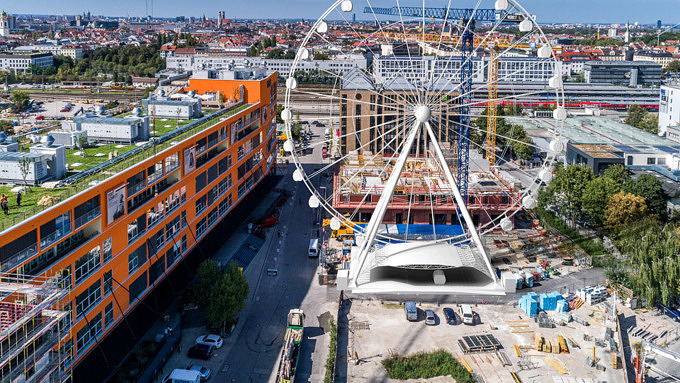 Hi-Sky München: Das Werksviertel bekommt ein gigantisches Riesenrad