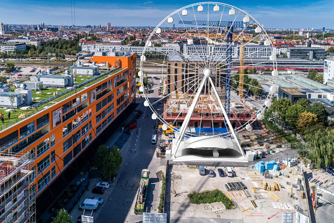 Hi-Sky München: Das Werksviertel bekommt ein gigantisches Riesenrad