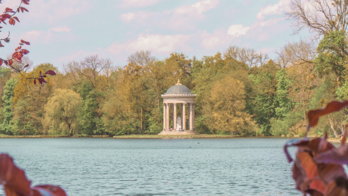 Apollo Tempel im Schlosspark Nymphenburg