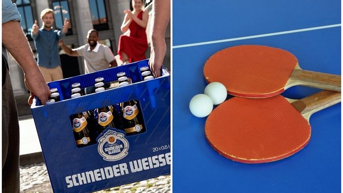 Tischtennis Schneider Weisse