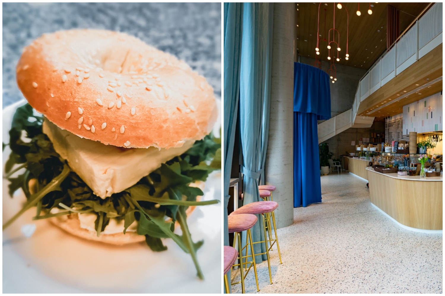 Frische Bagel, Zimtschnecken & Bowls im schönen Lilli P. probieren