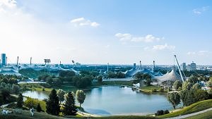 Olympiapark für das Superbloom Festival 2022