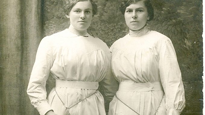 Zwei Pflegerinnen aus dem Archiv des Psychatriemuseums