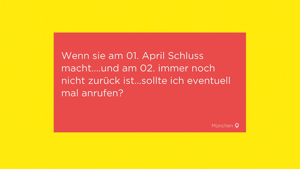 Die 11 Jodel der Woche April, April, Jodel macht was es will Mit