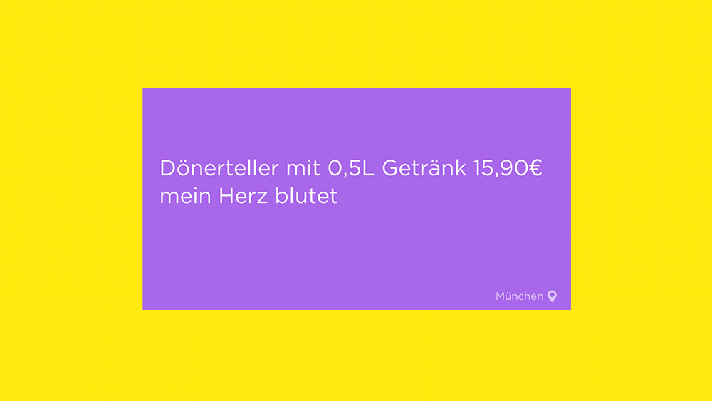 Von Haferschleim, Dönerteller und Elternbesuch | Mit Vergnügen München