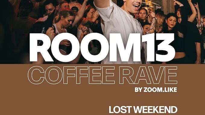 Coffee Rave im Lost Weekend Flyer